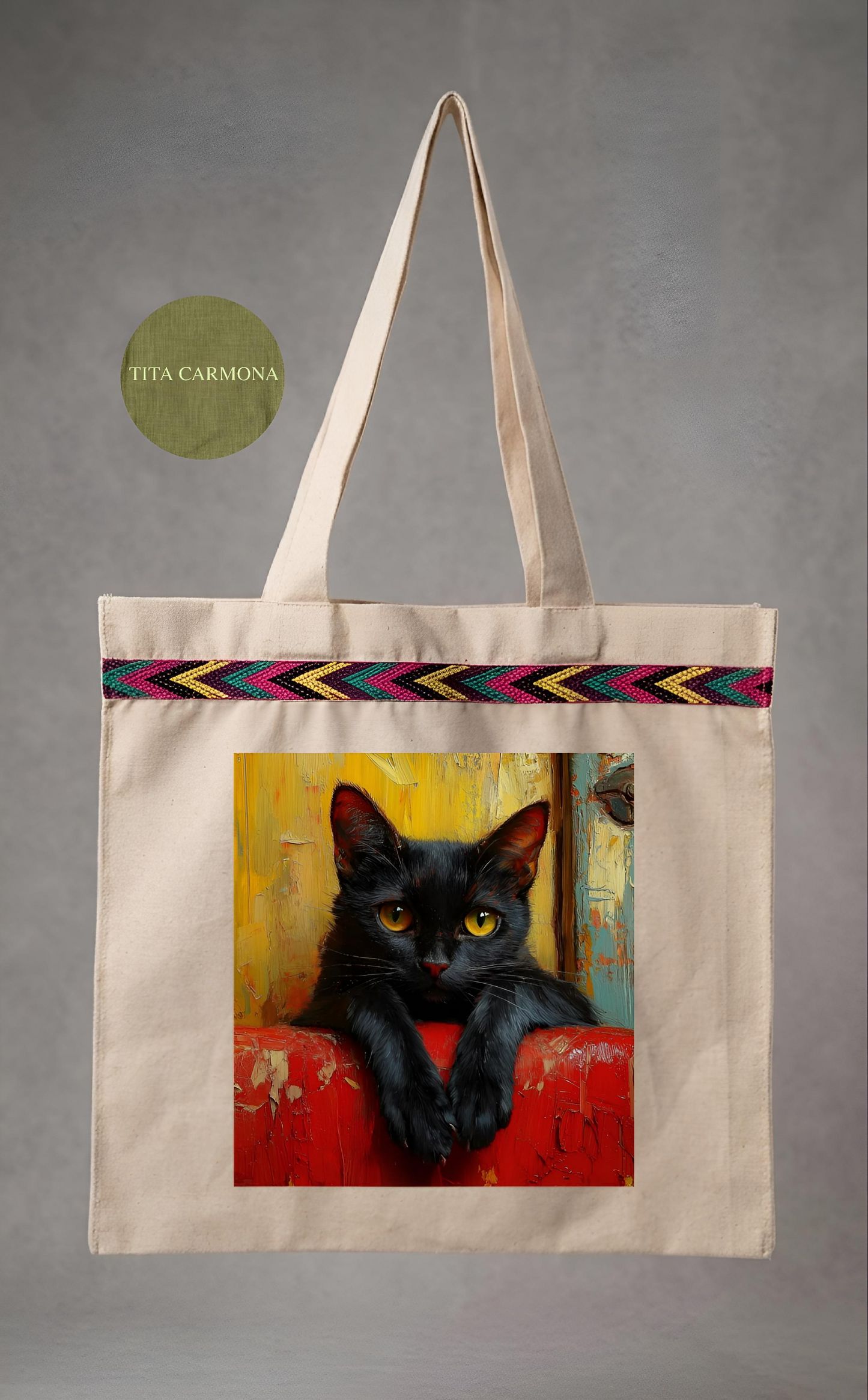 Tote Bag "Gato Negro" | Edición Limitada