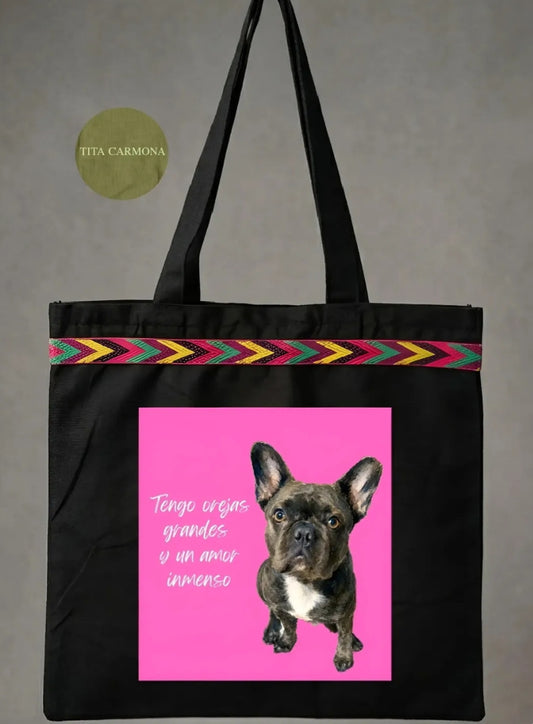 Tote Bag "FRENCHY OREJAS" | Edición Limitada