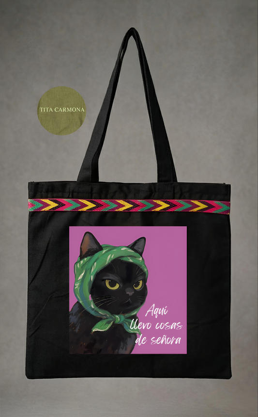 Tote Bag "Señora Gata" | Edición Limitada